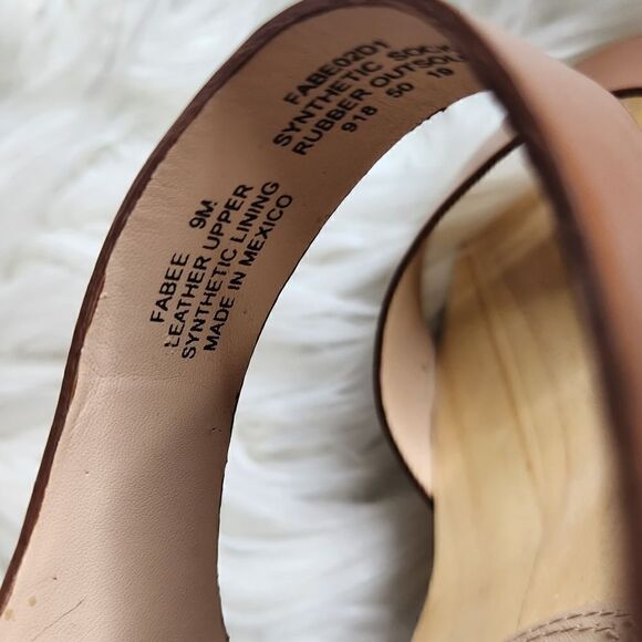 Steven Brown Fabee Leather Platform Clog Hippie Sandals 9M - Picture 4 of 7